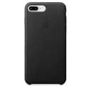 كفر ايفون 8 بلس وايفون 7 بلس باللون الاسود جلدي من ابل Apple iPhone 8 Plus / 7 Plus Leather Case Black