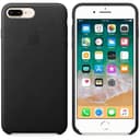 كفر ايفون 8 بلس وايفون 7 بلس باللون الاسود جلدي من ابل Apple iPhone 8 Plus / 7 Plus Leather Case Black