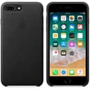 كفر ايفون 8 بلس وايفون 7 بلس باللون الاسود جلدي من ابل Apple iPhone 8 Plus / 7 Plus Leather Case Black