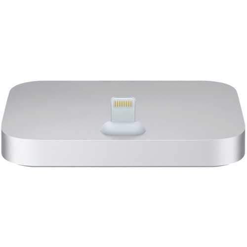 apple iphone lightning dock silver