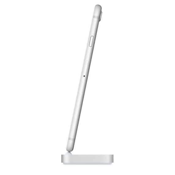 apple iphone lightning dock silver
