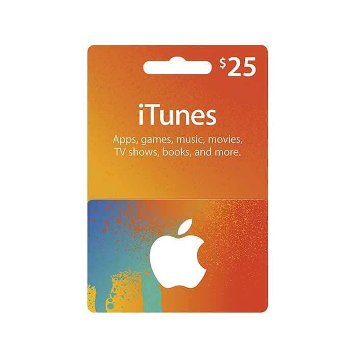 بطاقة Apple - iTunes Card $25