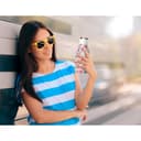 asobu urban insulated and double walled 16 ounce stainless steel bottle floral