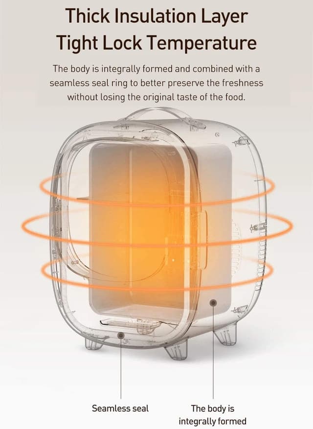 ثلاجة بيسوس صغيرة للماسكات صغيرة الحجم 8 لتر Baseus portable refrigerator