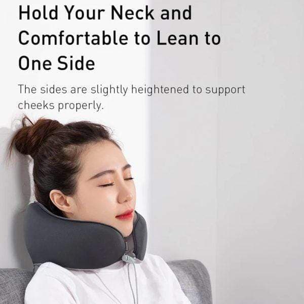 baseus travel pillow memory foam neck cervical pillow for airplane