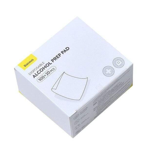 مناديل تعقيم Baseus Disposable Alcohol Prep Pad – 120 قطعة