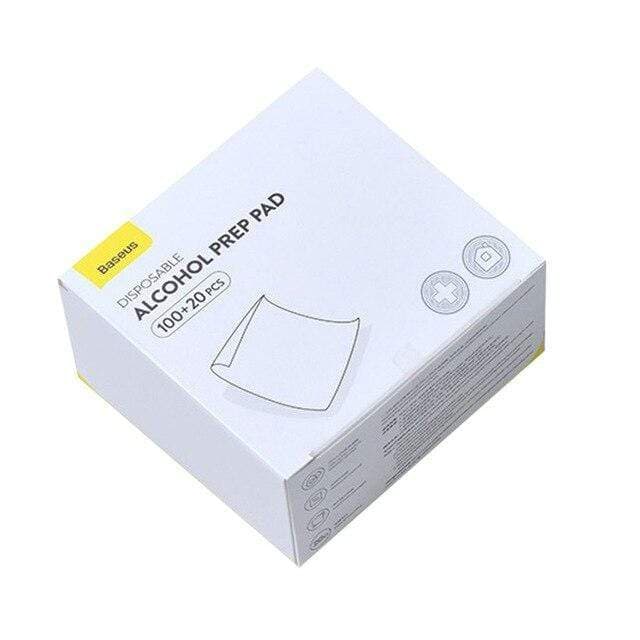مناديل تعقيم Baseus Disposable Alcohol Prep Pad – 120 قطعة
