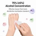 مناديل تعقيم Baseus Disposable Alcohol Prep Pad – 120 قطعة