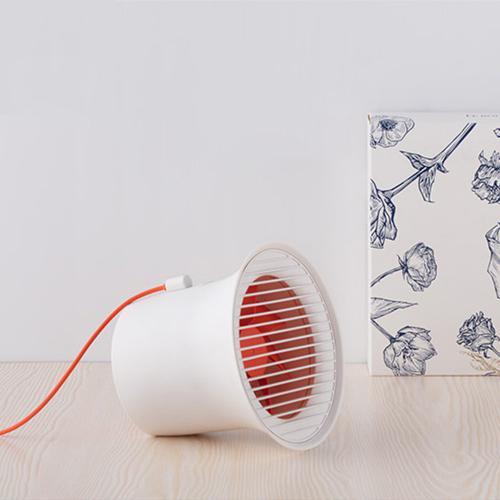 baseus small horn desktop fan pink dual turbo fan 2 speeds adjustable usb cooling fan