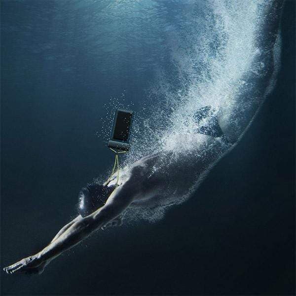 baseus lets go slip cover waterproof bag gray yellow