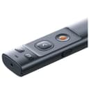 جهاز تحكم  العرض التقديمي  Baseus Orange Dot Wireless Presenter (Red Laser) (Accessories: No. 7 battery *1)رمادي