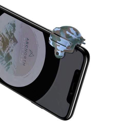 أزرار التصويب Baseus Level 3 Helmet PUBG Gadget GA03– أزرق مموه