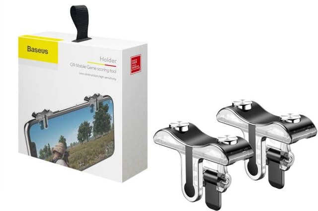 أداة تحكم للعبة ببجي Baseus G9 Mobile Game scoring tool– أسود