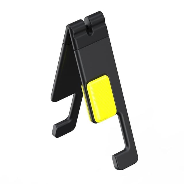 baseus portable mini mobile phone holder gray yellow
