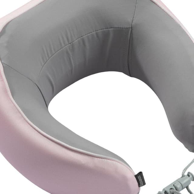 وسادة تدليك الرقبة Baseus Thermal Series Memory Foam U-Shaped Neck Pillow (with 2 Packs of Hot Compress Patches for Replacement) باللون الوردي