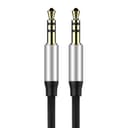baseus yiven audio cable 3 5 male audio m30 1m silver black