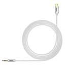 كابل الصوت Baseus Yiven Type-C male To 3.5 male Audio Cable M01 الأبيض