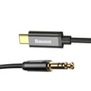 baseus yiven type c male to 3 5 male audio cable m01 black