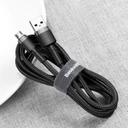 baseus cafule cable usb for micro 2a 3m gray black - SW1hZ2U6NzY1Mzc=