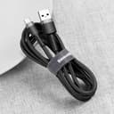 baseus cafule cable usb for type c 3a 1m gray black