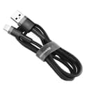 baseus cafule cable usb for lightning 1 5a 2m gray black