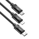 baseus data faction 3 in 1 cable usb for m l t 3 5a 1 2m black - SW1hZ2U6NzYxOTI=