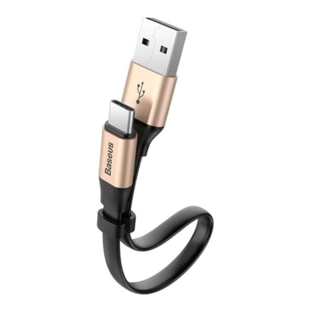 baseus nimble type c portable cable 23cm gold