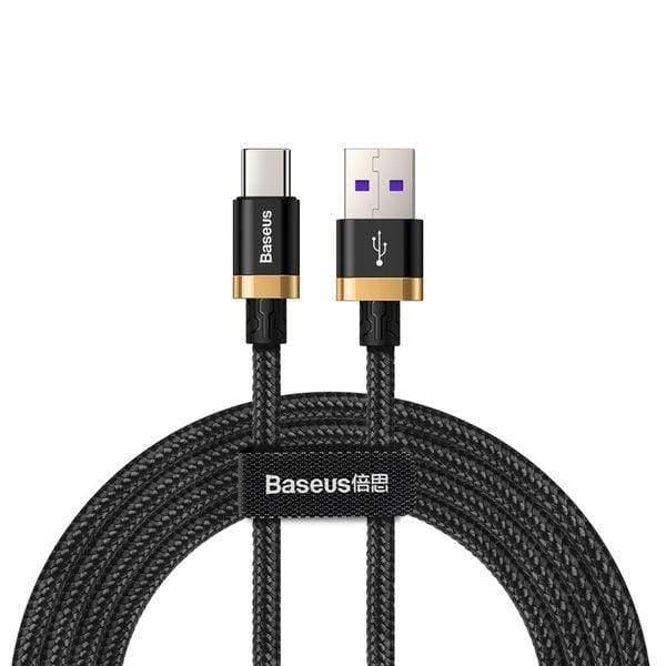 baseus purple gold red hw flash charge cable usb for type c 40w 1m gold black - SW1hZ2U6NzY2MTY=