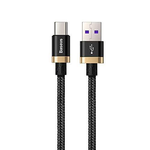 baseus purple gold red hw flash charge cable usb for type c 40w 1m gold black - SW1hZ2U6NzY2MTg=