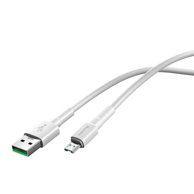 baseus mini white cable usb for micro 2 4a 1m white