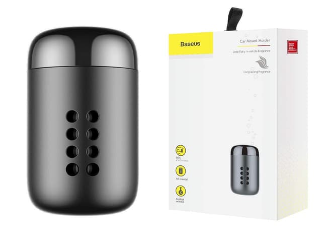 baseus little fatty in vehicle fragrance black eau de cologne 5pcs rosier de lady banks 1pcs leau dissey 1pcs
