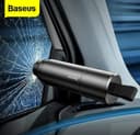مطرقة الطوارئ Baseus Sharp Tool Safety Hammer(Window-breaking+Safety belt cutting）حمراء
