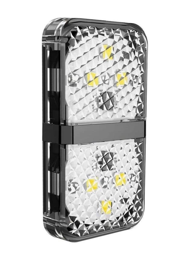 baseus door open warning light 2pcs pack black