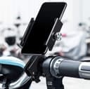 حامل هاتف للدراجات النارية  Baseus Knight Motorcycle holder（Applicable for bicycle）- أسود
