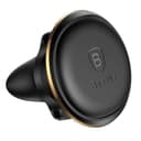 baseus magnetic air vent car mount holder with cable clip gold - SW1hZ2U6NzYxNTk=