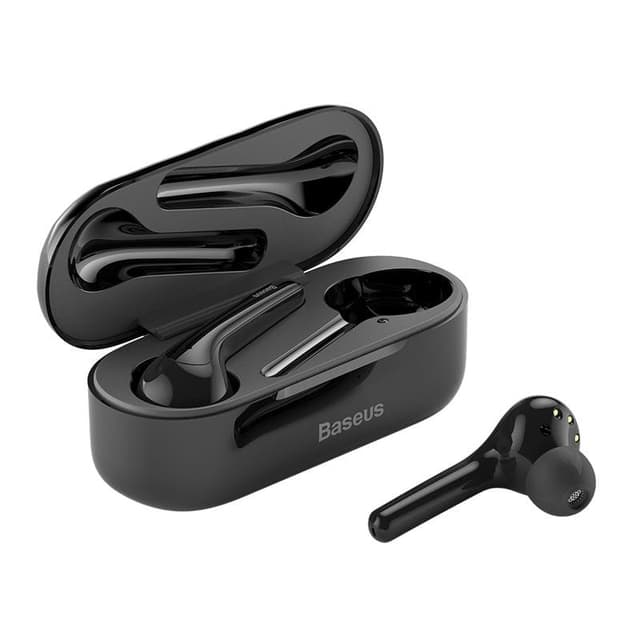 سماعة بلوتوث لاسلكية Baseus Encok True Wireless Earphones W07– أسود