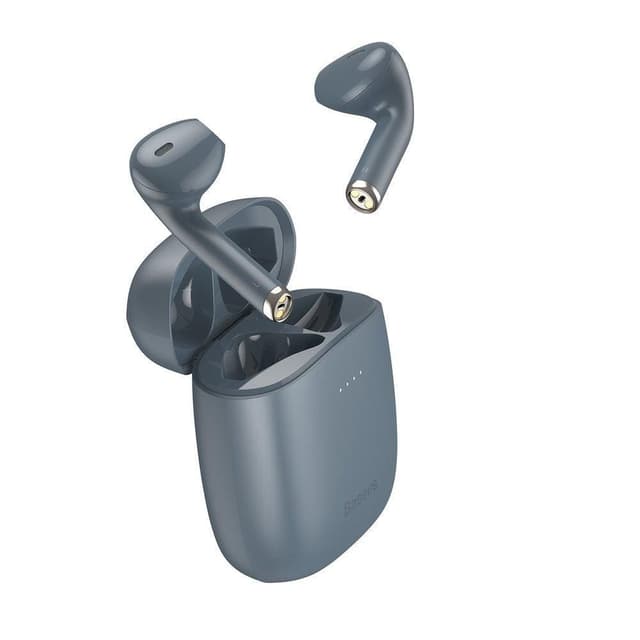 سماعة بلوتوث لاسلكية Baseus Encok True Wireless Earphones W04 Pro– رمادي