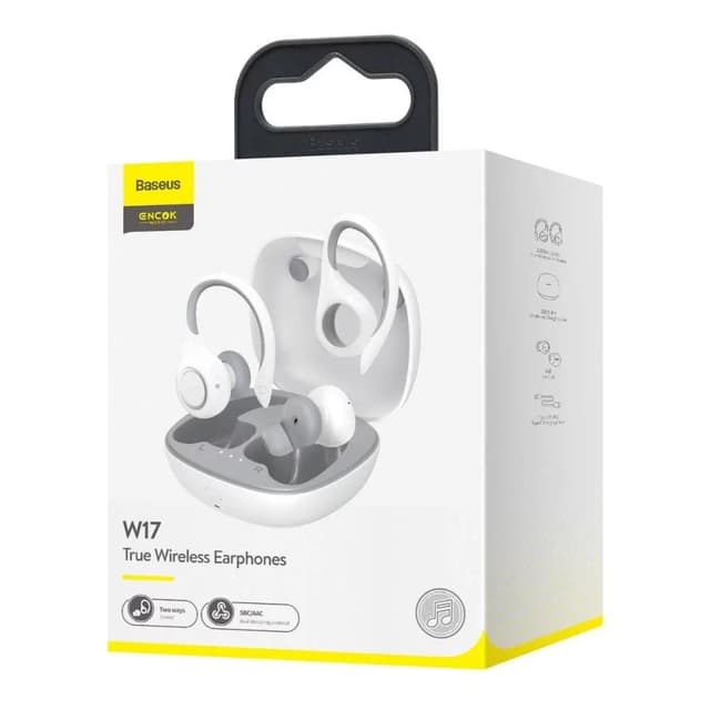 baseus encok true wireless earphones w17 white
