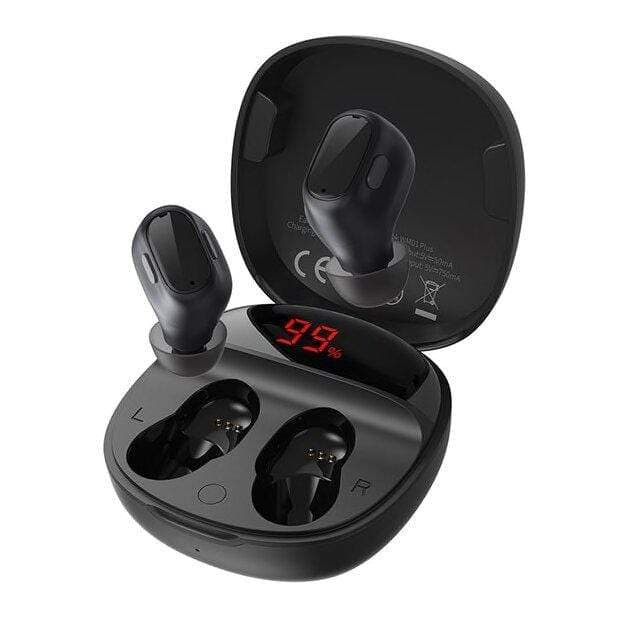 baseus encok true wireless earphones wm01 black