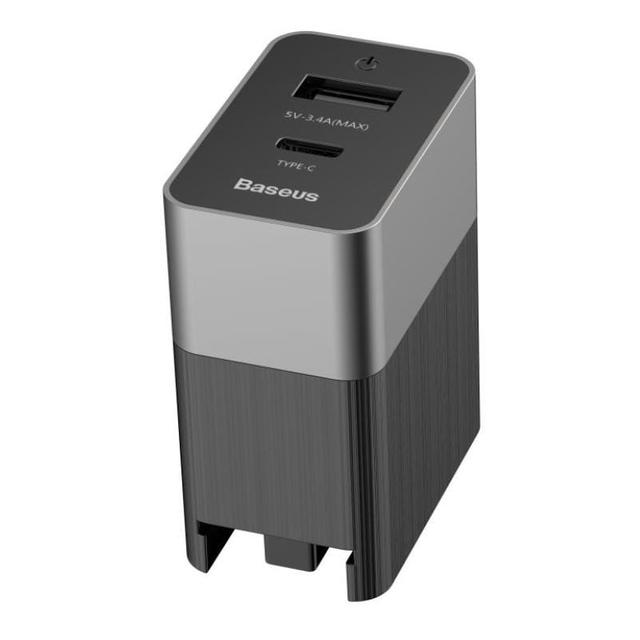 baseus duke type c pd u travel charger 3 4a max 15w quick charge - SW1hZ2U6NzU5Njk=