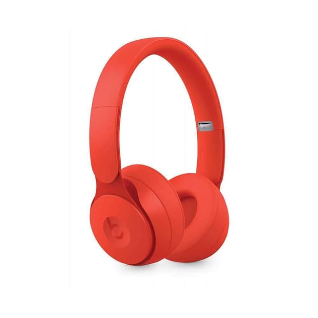 سماعة رأس لاسلكية Solo Pro من Beats - أحمر غير لامع