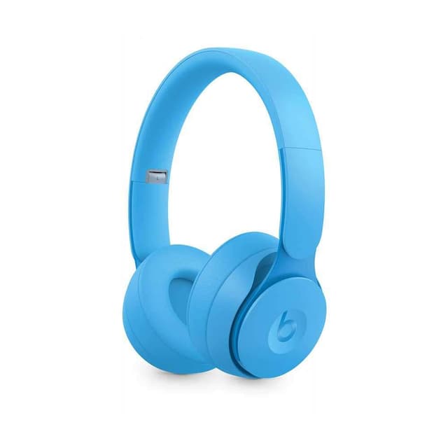 beats solo pro wireless headphone nc matte light blue