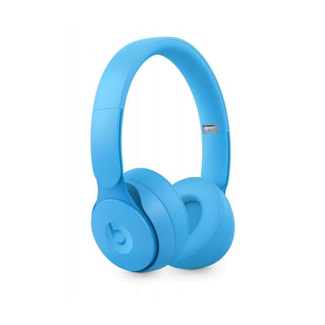 beats solo pro wireless headphone nc matte light blue