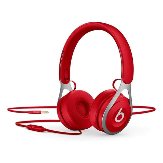 beats ep on ear headphone red