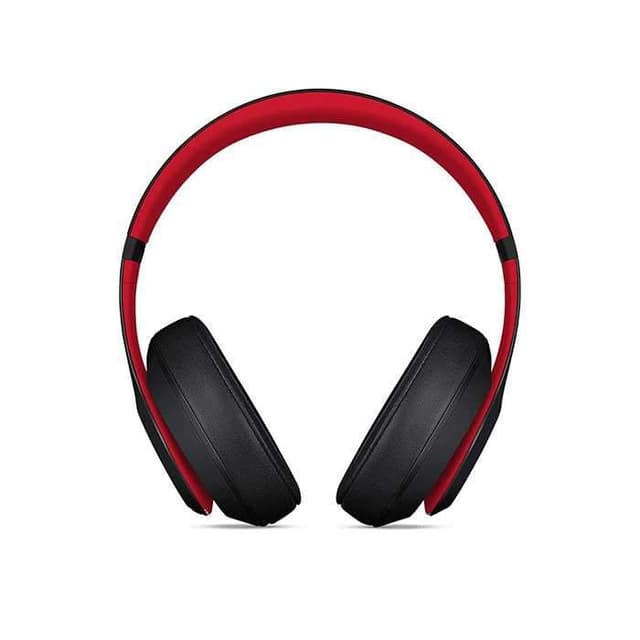beats studio 3 wireless headphone defiant black red