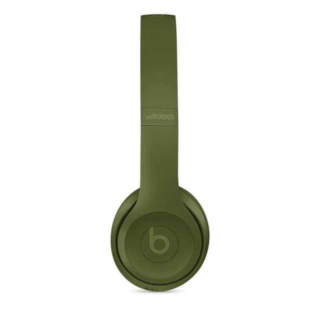 beats solo 3 wireless over ear headphone turf green