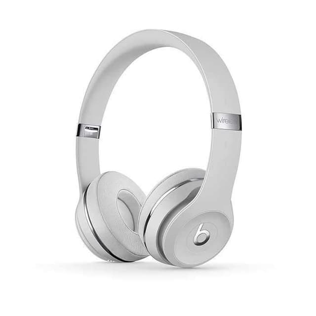 beats solo 3 wireless over ear headphone satin silver