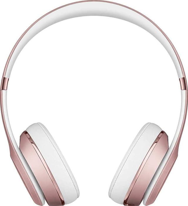 beats solo 3 wireless over ear headphone rose gold