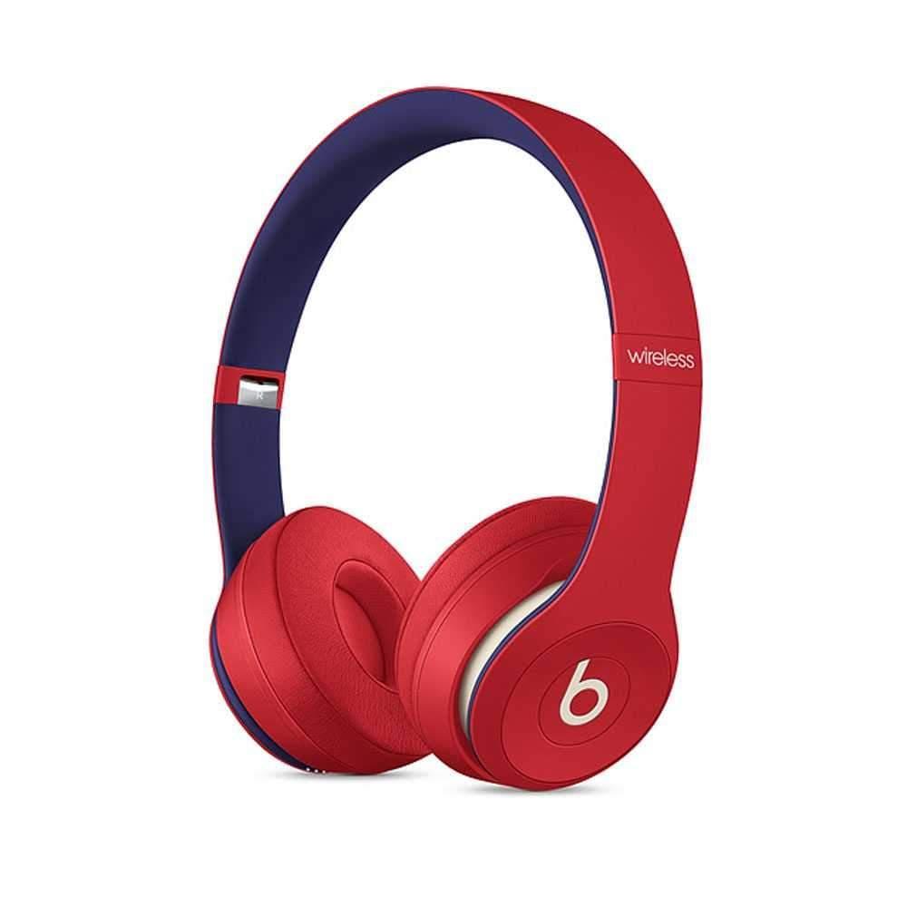 beats solo 3 wireless over ear headphone club collection club red