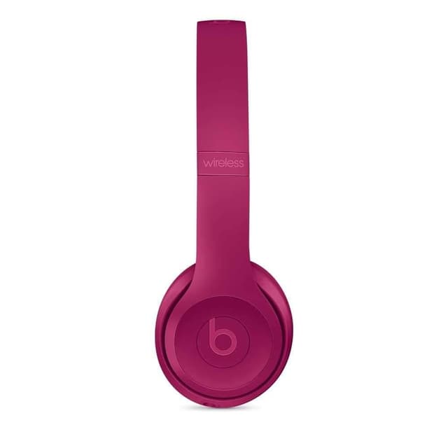 beats solo 3 wireless over ear headphone brick red